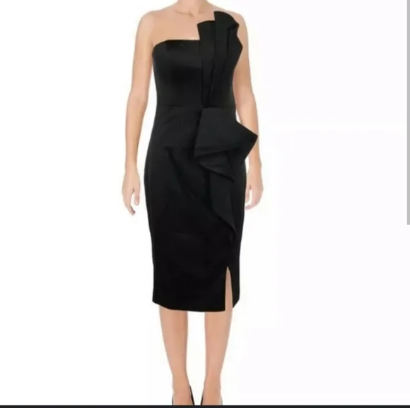 Bariano Australia Dresses | Bariano Australia Cocktail Dress Nwt Xs | Color: Black | Size: Xs | Thisisaileent's Closet